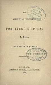 Tapa de The Christian doctrine of forgiveness of sin