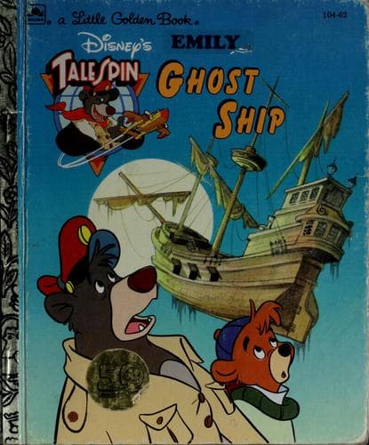 Tapa de Disney's talespin ghost ship
