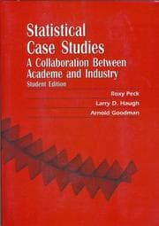 Tapa de Statistical case studies