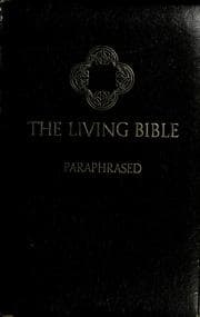 Tapa de The living Bible