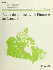 Tapa de Étude de la race ovine Finnoise au Canada