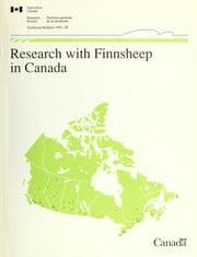 Tapa de Research with Finnsheep in Canada