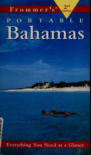 Tapa de Frommer's portable Bahamas