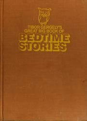 Tapa de Tibor Gergely's great big book of bedtime stories