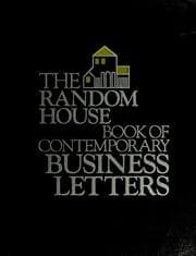 Tapa de The Random House book of contemporary business letters