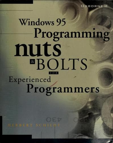 Tapa de Windows 95 programming