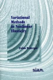 Tapa de Variational Methods in Nonlinear Elasticity