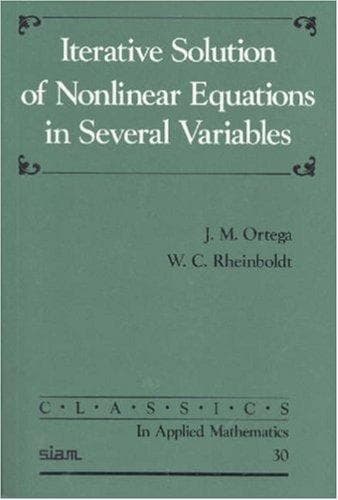 Tapa de Iterative solution of nonlinear equations in several variables