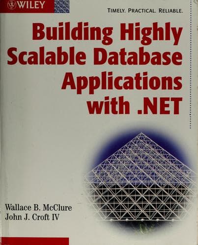 Tapa de Building highly scalable database applications with .NET