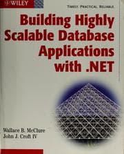 Tapa de Building highly scalable database applications with .NET