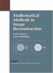 Tapa de Mathematical methods in image reconstruction