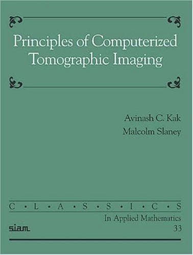 Tapa de Principles of computerized tomographic imaging
