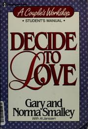 Tapa de Decide to love