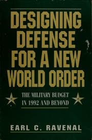 Tapa de Designing defense for a new world order