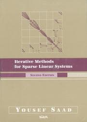Tapa de Iterative methods for sparse linear systems