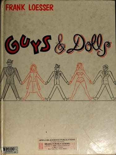Tapa de Guys & dolls