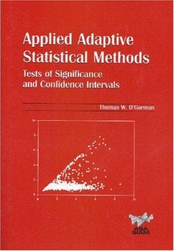 Tapa de Applied adaptive statistical methods