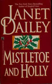 Tapa de Mistletoe and holly