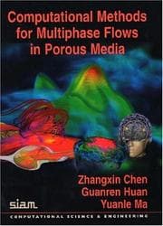 Tapa de Computational methods for multiphase flows in porous media