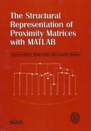 Tapa de The structural representation of proximity matrices with MATLAB