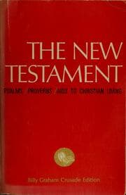 Tapa de New Testament; Psalms; Proverbs