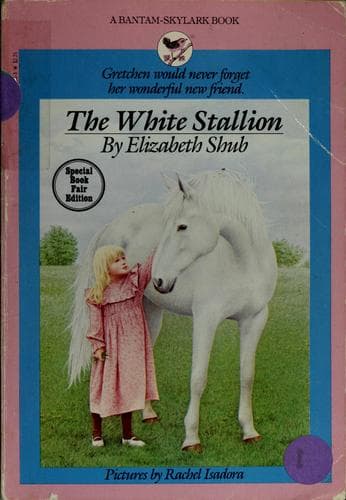 Tapa de The white stallion
