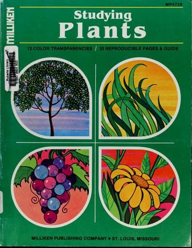 Tapa de Studying plants