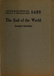 Tapa de The end of the world