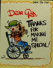 Tapa de Dear God, thanks for making me special!