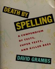Tapa de Death by spelling