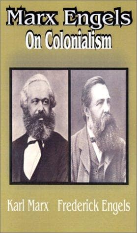 Tapa de Marx Engles