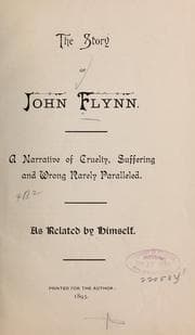 Tapa de The story of John Flynn