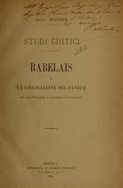 Tapa de Studi critici