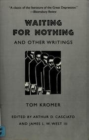 Tapa de Waiting for nothing, and other writings