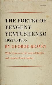 Tapa de The poetry of Yevgeny Yevtushenko, 1953-1965
