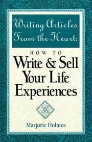 Tapa de Writing articles from the heart