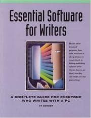 Tapa de Essential software for writers