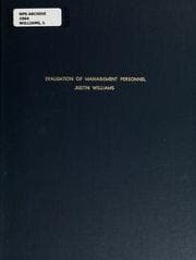 Tapa de Evaluation of management personnel