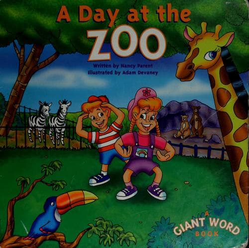Tapa de A day at the zoo