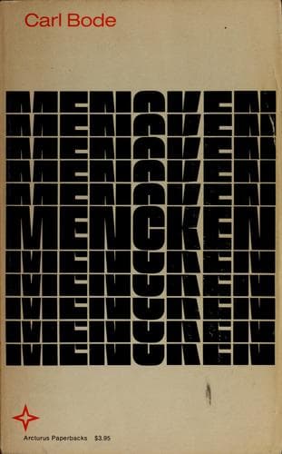 Tapa de Mencken