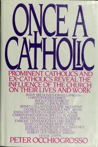 Tapa de Once a Catholic