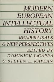 Tapa de Modern European intellectual history