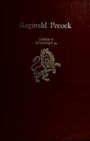 Tapa de Reginald Pecock