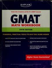 Tapa de GMAT math workbook
