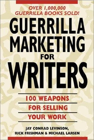 Tapa de Guerrilla Marketing for Writers