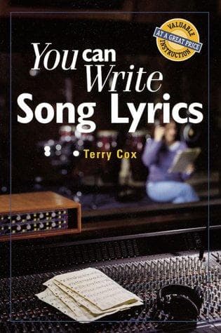 Tapa de You Can Write Song Lyrics (You Can Write)