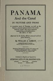 Tapa de Panama and the canal in picture and prose