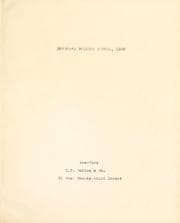 Tapa de Dutton's holiday annual, 1890