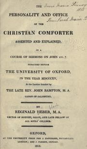 Tapa de The personality and office of the Christian Comforter