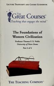 Tapa de The foundations of western civilization